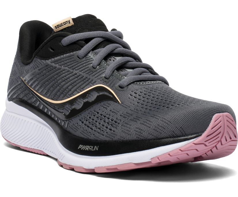 Saucony Guide 14 Wide Women's Running Shoes Grey / Rose | AU 152CTVE